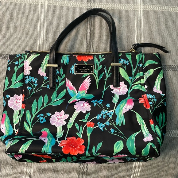 Kate Spade hummingbird tote - Picture 3 of 10